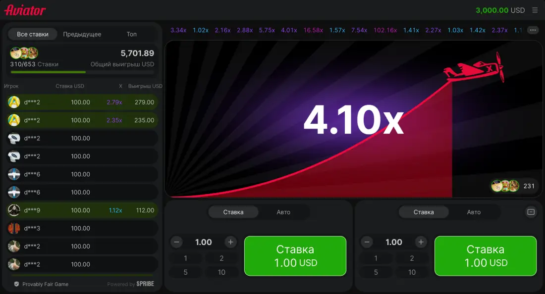 Играть в Авиатор на деньги в онлайн-казино